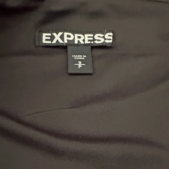 EUC Sequin Geometric Patterned Black and Gray Express Skirt - Picture 3 of 4